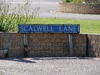Scalwell Lane in Seaton - where Robin lived the first 7 years of his life.