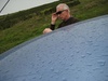 Stopping to take in the view of the Dartmoor