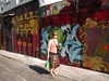 Doing the Mural walk with style