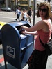 Using their nifty post boxes