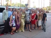 The wedding entourage before we head to the chapel.