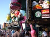 Wandering along the strip in 40 degree heat