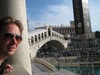 The bridge leading to the Venetian