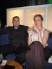 Nige and Lana chilling out with a cold drink.