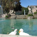 Beautiful Fountain in Parc de la Ciutadella