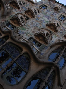 Casa Batllo - Gaudi's apartment creature