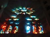 Strain glass mosaic