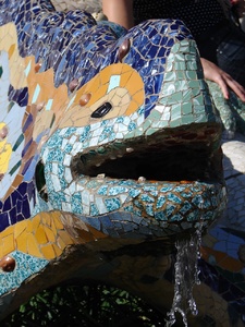 Lizard mosaic