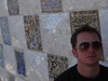 Event the walls were mosaic