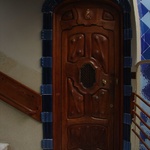 Beautiful door carved 