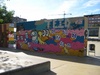 Graffiti or murals? Either way, it deserved a photo.