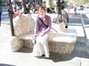 Squinting on the mosaic.