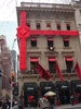 One of the many department stores adorned for Christmas