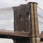Brooklyn Bridge close up