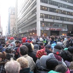 The rest of the mob we snuggled with during the parade