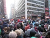 The rest of the mob we snuggled with during the parade
