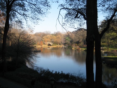 A very picturesque setting in Central Park