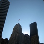 Many high-rise buildings blocking out the sun