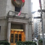 The New York Stock exchange. Quiet on a Sunday.