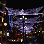 Christmas lights on Regent Street