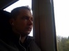 Tom, looking pensive on his way to his first interview in 8 years. All the way in Gerrards Cross. Loving the overland though, so smooth and relaxing.