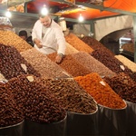 Fresh dried fruits and nuts