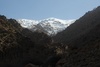 Snowy mountains - we didn't climb that far!