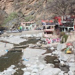 Restaurants on the river banks