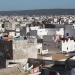 The view from our Riad over Essaouira