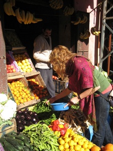 The local vege man, best green beans ever!