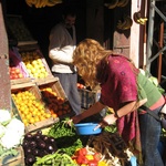 The local vege man, best green beans ever!