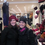 Hat shop and our new hats! Parisian style