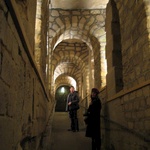 Entering the catacombs