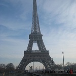 Eiffel Tower up close