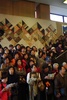 Chinese tourists ready for the show