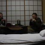 Our little Japanese room in Kyoto, floor style!