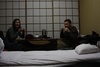 Our little Japanese room in Kyoto, floor style!