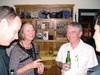 Alan and Trish catch up with Dan and Derek