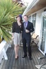 All dressed up - and luckily with somewhere to go!