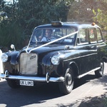 The bride-mobile - London Taxi