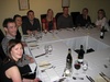 Half the table at Nigel's 30th