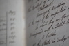Gini loved the old scripts found within ...