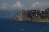 Riomaggiore in the distance