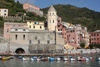 The cute bay with lots of boats
