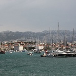 View from the harbour from where we would eventually set sail from.