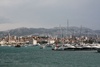 View from the harbour from where we would eventually set sail from.