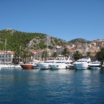 Second stop on the voyage - Hvar town, on Hvar Island.