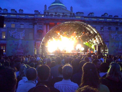 Ting Tings at Somerset House with Paul & Lauren