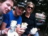 A tasty kebab with Tom near his work in barbican 