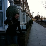 December: Tom caught a tree for Christmas!